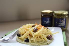 Bavette Con Pesto Alla Genovese Ricotta E Olive Taggiasche Saporie