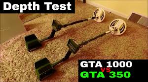 Garrett Gta 1000 Vs Gta 350 Air Depth Tests Youtube