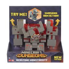Minecraft Dungeons Redstone Monstrosity Figure Toys R Us Canada The redstone monstrosity is a large golem that appears in minecraft dungeons. minecraft dungeons redstone monstrosity figure