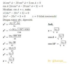 Oct 11, 2020 · contoh soal dan pembahasan jumlah dan selisih sinus dan cosinus guru ilmu sosial disertai contoh soal penggunaan rumus jumlah dan selisih dua sudut. Soal Dan Pembahasan Trigonometri Jumlah Dan Selisih Dua Sudut Istana Mengajar