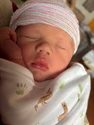 Welcome to the world, my sweet grandson! Wyatt Michael Hitchcock is one  week old born