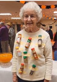 Mrs. Watson ain’t no Wannabe. 🧂👧 #basincreekretirementvillage #halloween #costume #funny #easy