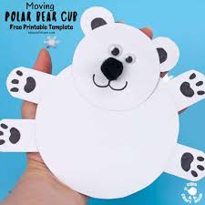 What makes them art activities, is that they are all inspired by color and an introduction to art materials. Moving Polar Bear Cub Craft Kids Craft Room