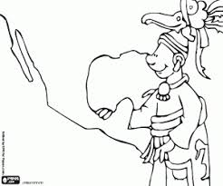 Free printable maya the bee coloring pages. Mayas Mayan Civilization Coloring Pages Printable Games