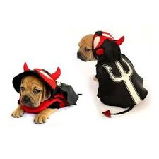 Details About High Quality Dog Costume Devil Costumes Dress Your Dogs Puppy Red Devils Satan