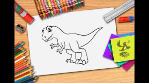Inclusief instructies hoe je zelf een dino kan tekenen. Hoe Teken Je Een Dinosaurus Zelf Dino Leren Tekenen Youtube