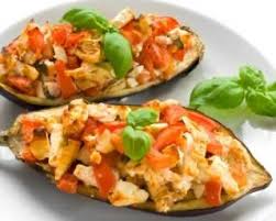 Recette De Aubergine Farcie A La Feta Recette Aubergines Farcies Recette Aubergine Recettes De Cuisine