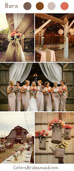 Rustic Barn Fall Wedding Ideas And Colors Barnwedding Rustic Fall Wedding Colors Fall Wedding Color Schemes Country Wedding Colors