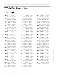 Apr 23, 2016 · kertas jawapan untuk soalan objektif 20 soalan ini saya susun selaras dengan perubahan format soalan 2016. Bubble Answer Sheet