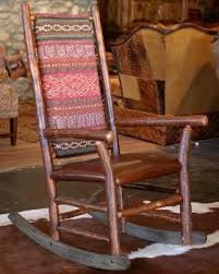 Old Hickory Rocking Chair Rustic Rocking Chair Western Rocking Chair Anteks Home Furnishings Rustic Rocking Chairs Rustic Chair Rocking Chair