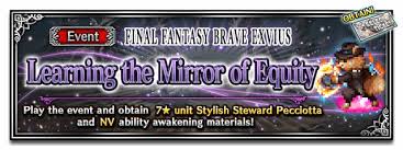 Hanging edge is a restricted zone from final fantasy xiii. Learning The Mirror Of Equity Final Fantasy Brave Exvius Wiki