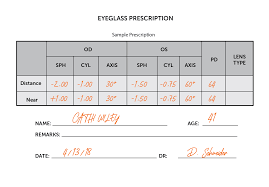 The darker the lens it shows how long the lens has been in a color if you want a good tint prescription glasses then you can get help from an optician. What Is My Prescription How To Guide For Reading Your Eye Prescription