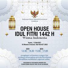 Check spelling or type a new query. Open House Idul Fitri 1422h Wisma Duta Besar 13 Mei 2021 13 May 2021