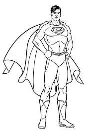 This section is dedicated to one of the most famous superheroes who was born on the distant planet krypton. Coloring Pages Superman Coloring Page For Kids
