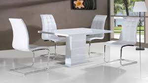 modern lacquer white dining room tables