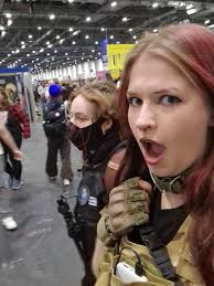 Hi all this was my first ever MCM and wasn't the cosplayers amazing this is  me I'd love to see if anyone