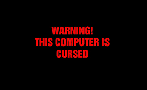 You can use these fonts in your instagram bio, facebook posts, messages in any messenger and generally everywhere online. Hd Wallpaper Cursed Hd Wallpaper Warning This Computer Is Cursed Text Funny Wallpaper Flare
