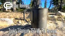 Toaks Titanium 750 ML Pot Review - YouTube