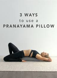 How To Use A Pranayama Pillow With Angela Kukhahn Pranayama Yoga Props Yoga Postures