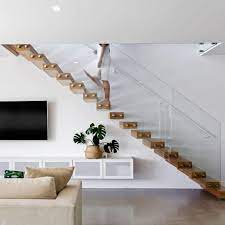 Sunny Coast Joinery Beautiful Floating Stairs In American Oak Stairs In Living Room Home Stairs Design Staircase In Living Room