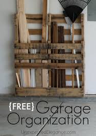 Pallets can be lined up against racks and on roads but they are not always free of cost. Free Garage Storage Just One More Thing Pallets Are Good For Unexpected Elegance