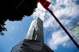 It arose out of disputes over slavery and states' rights. Asheville Confederate Vance Monument To Be Replaced By George Floyd Hologram