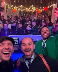 I had the best New Years Eve experience of all. DJ'ing the “Over the  Rainbow” party with my friends and family close by was timeless and so much  fun. The hard work