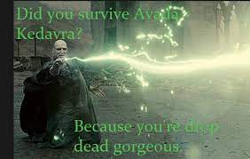Avada Kedavra Harry Potter Pick Up Line Harry Potter Puns Harry Potter Characters Harry Potter Love