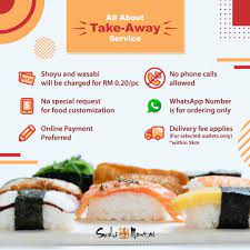 Whether you are craving korean bbq, pizza, salad or sushi, foodpanda offers you the fastest way to order food by web and get local meal delivery to your home or office. We Are Available For Take Away Sushi Mentai Kulai Johor Facebook