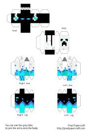 The four simple steps 1.create a new world preferably a 4. Printable Minecraft Papercraft Mini Novocom Top