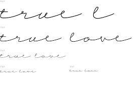 Handmade fonts are always a favorite of many designers, as it is distinctive and subtle. Cursive Calligraphy Tattoo Font Generator Novocom Top