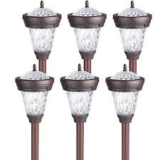 Westinghouse 6 Pack Bastille Ii Solar Led Stake Light Bronze Review Solar Path Lights Solar Led Best Solar Path Lights