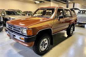 The 1987 toyota 4 runner carries a braked towing capacity of up to 1400 kg, but check to ensure this applies to the configuration you're considering. Autotrader Find 1987 Toyota 4runner With 60 000 Miles Autotrader