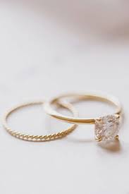 Monogram and simple gold rings. 39 Amazing Simple Engagement Rings Wedding Forward Minimalist Engagement Ring Simple Engagement Rings Unique Engagement Rings