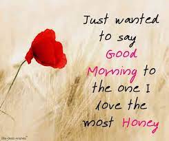 Maybe you would like to learn more about one of these? 20 Amazing Good Morning Honey Wishes