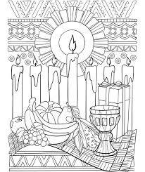 The best horror coloring book for any fan ! Kwanzaa Mishumaa Saba Coloring Page Crayola Com