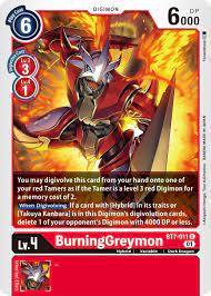 BurningGreymon - Next Adventure - Digimon Card Game