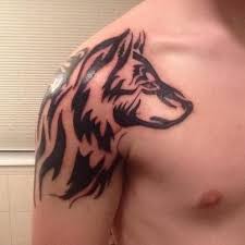 Tribal Wolf Tattoo Com Wolf Tattoos Men Tribal Tattoos Tribal Wolf Tattoo