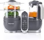 Duo Meal Station Food Maker | 6 in 1 Food Processor with Steam Cooker Babymoov