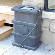 When it rains, and water is flowing off the roof, down the gutter, through the spout, and into the barrel.well, the whole system makes these amazing melodic dripping noises that you don't get from a plastic barrel. Here S How To Choose The Right Rain Barrel For Your Home Home Hardware