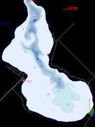 Pickerel Lake Map Emmet County Michigan Fishing Michigan