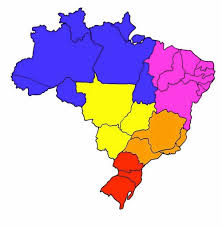 Mapa Do Brasil Ache Tudo E Regiao