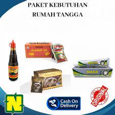 Tingkat kebutuhan peralatan rumah tangga yang berbasis elektronik ini dikelompokkan menjadi primer, sekunder dan tersier. Cod Paket Kebutuhan Rumah Tangga Hwt Ginsa Sena Pgn Original Herbal Nasa Shopee Indonesia