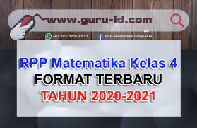 Silahkan diunduh untuk dijadikan referensi & semoga bermanfaat bagi bapak & ibu guru sekolah dasar. Rpp 1 Lembar Matematika Kelas 4 Semester Ganjil Dan Genap Terbaru 2020 2021 Info Pendidikan Terbaru