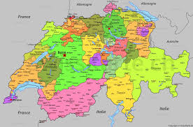 The ineractive map makes it easy to. Map Of Switzerland Swiss Cantons Map