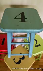 How To Easily Paint Numbers Or Letters On Furniture Diy Kids Furniture Kids Furniture Plans Repurposed Furniture