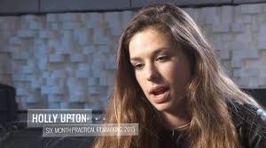 Holly Upton used our Six-Month Practical Filmmaking course as a fast-track  into the industry and landed a roll