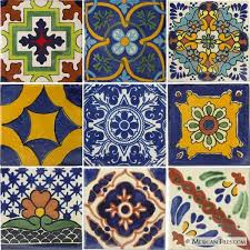 Mexican Tile Decorative Talavera Mexican Tile Mexican Tile Talavera Painting Tile