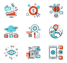 Digital Marketing Icon Pack Digital Marketing Design Marketing Icon Flat Design Icons