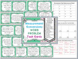 Measurement Conversion Word Problem Task Cards Are An Effective Way To Provide Practice Opportun Word Problems Task Cards Word Problems Measurement Conversions